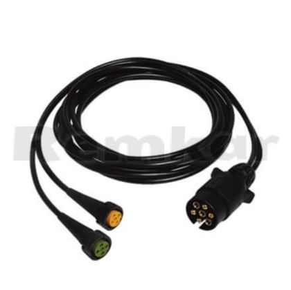 Ел.инсталация за ремарке 4,5м 12V/7 пинов щекер 
