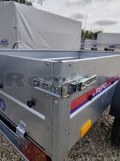Туристическо ремарке REPO DRS 197x105x35см 750кг+ плосък брезент