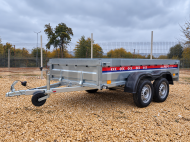Двуосно самосвално ремарке REPO QRDS 260x135x39см 750кг